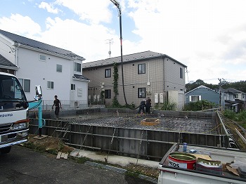 配筋検査・打設