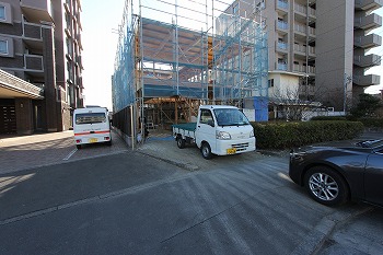 建て方始まりました。