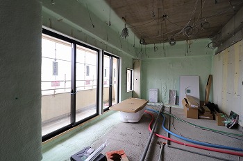 断熱改修終了です。