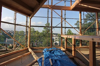 建て方が始まりました。