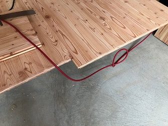 床仕上完成です。