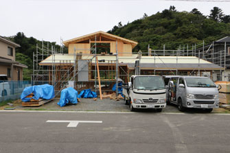 上棟しました！