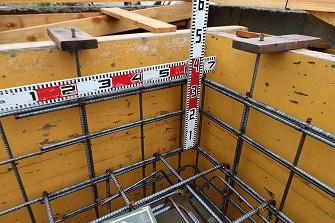 配筋検査を行いました。