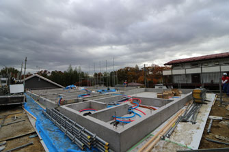 基礎が出来上がりました