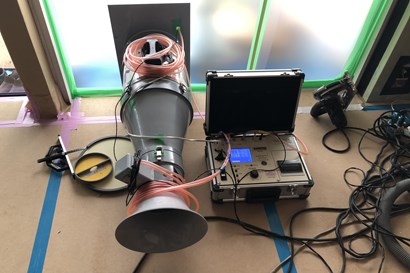 気密検査を行いました