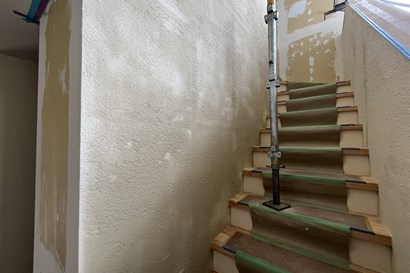 左官がで塗られました。