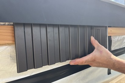 外壁工事と外部納まり