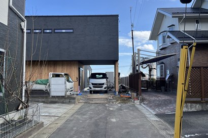 足場がとれて外観が見えるようになりました